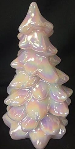 Holiday Christmas Tree - Mosser Glass USA - Medium 5 1/2" (Crystal) -National Tree Company Sale Shop 41sEfKg4UIL. AC