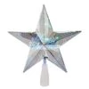 Kurt S. Adler Kurt Adler 18-Light 8-Inch RGB Flicker Merry Christmas Silver Star Treetop Tree Topper, Multi, AD2401 -National Tree Company Sale Shop 41sImMhqzLL