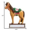 Personalized Horseback Riding Ornament - Equestrian Christmas Ornaments, Ranch Christmas Ornament, Horse Ornament, Equine Gifts For Horse Lovers - Saddled Horse - Free Customization -National Tree Company Sale Shop 41sRvZ6nEbL