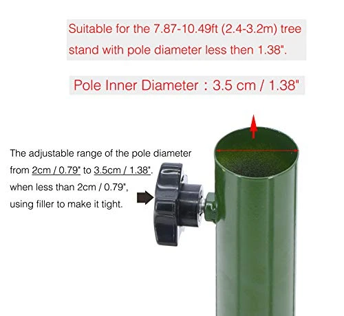 ELFJOY Christmas Tree Stand For Artificial Trees Portable Beach Umbrella Stand 4 ELFJOY Christmas Tree Stand For Artificial Trees Portable Beach Umbrella Stand - Image 2