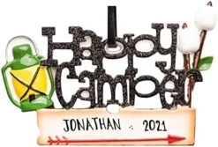 UniqXmas Personalized RV Christmas Ornament 2023 - Free Customization | Pop Up Christmas Camper, Travel Trailer, Motorhome Winter Vacation For Xmas Tree | First-Time RVer Keepsake - Custom Name & Year -National Tree Company Sale Shop 41uzdDZ2mWL. AC