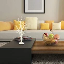 2 Pack 2FT LED Birch Tree, Battery Operated Warm White Tabletop Tree With Timer Light Jewelry Holder Decor For Christmas Thanksgiving Home Party Wedding -National Tree Company Sale Shop 41wiIsPFNSL