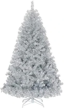 Goplus 7.5ft Unlit Black Christmas Tree, Artificial Halloween Tree With 1258 Branch Tips, Metal Stand, Xmas Full Tree For Indoor Holiday Carnival Party -National Tree Company Sale Shop 41x4DNw3RyL. AC