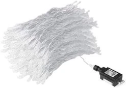 LIIDA 300 Curtain Lights Window Twinkle Lights 9.8 X 9.8ft Icicle String Lights With 8 Modes For Holiday Party Background Wall Wedding Decorations (Warm White) -National Tree Company Sale Shop 41xpDWyfT L. AC