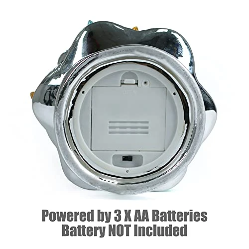 Sunnyglade 11" Ceramic Christmas Tree Tabletop Christmas Tree Lights With 28 Multicolored Lights And 1 Star Toppers For Table Top Desk Classic Series Christmas Decoration (Silver) 8 Sunnyglade 11" Ceramic Christmas Tree Tabletop Christmas Tree Lights With 28 Multicolored Lights And 1 Star Toppers For Table Top Desk Classic Series Christmas Decoration (Silver) - Image 6