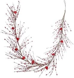 J'FLORU Fall Garland,5FT Fall Pip Berry Garland Artificial Autumn Garland For Fall Home Decor(Orange) -National Tree Company Sale Shop 51 6kSb5XqL. AC