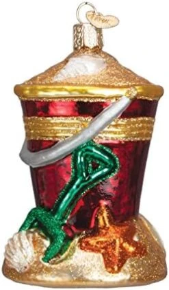 Old World Christmas Glass Blown Ornament Christmas Palm Tree (48037) -National Tree Company Sale Shop 510edqT0IUL. AC