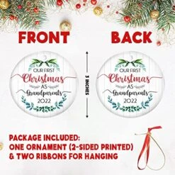 Christmas Tree Decorations Ornaments, Grandma, Nana Gifts For New Grandma, Gifts For First Time Grandma, Grandparent, Pregnancy Announcements Ornaments, Grandparents Ceramic Ornaments 18 Christmas Tree Decorations Ornaments, Grandma, Nana Gifts For New Grandma, Gifts For First Time Grandma, Grandparent, Pregnancy Announcements Ornaments, Grandparents Ceramic Ornaments -National Tree Company Sale Shop 510tvBGj5jL