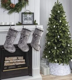 New Traditions - Christmas Tree Collar (Printed Tree Collar - Faux Birch Bark) -National Tree Company Sale Shop 512TBIItayL