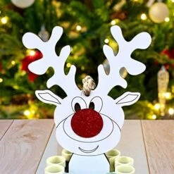 YWLETO Decor Christmas Unique Money Holder, 2022 New Unique Money Cake Christmas, Money Cake Christmas Ornaments, Unique Ideas Handmade Wooden Christmas Tree, For Family (Color : Moose) -National Tree Company Sale Shop 513xa7BNf0L