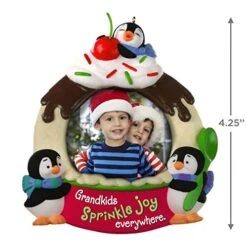 Hallmark Keepsake Christmas Ornament 2020, Life's Sweeter With Grandkids Photo Frame (1599QGO1714) -National Tree Company Sale Shop 5146QcEgoAL