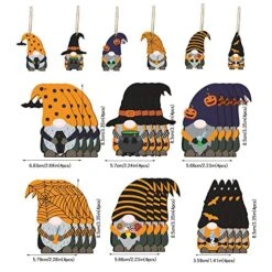 Halloween Desktop Ornaments Halloween Witch Luminous Glow Moon Festival Window Decoration Self Adhesive Fluorescent Wall Sticker (A, One Size) -National Tree Company Sale Shop 514pQZGkReL