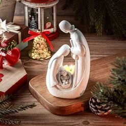 Christmas Nativity Set Nativity Sets For Christmas Indoor Advent Candles Holder Xmas Nativity Scene Christmas Statue Figurines Christmas Decorations Indoor For Holiday Xmas Home Decorations -National Tree Company Sale Shop 514u5MLhm1L