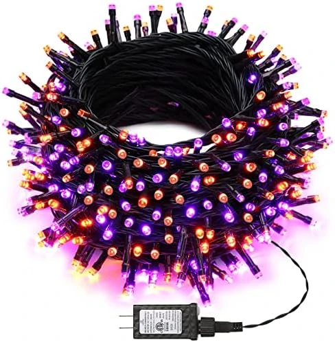 Joomer Purple Halloween Lights 100FT 300 LED Connectable Halloween String Lights With 8 Modes Timer Waterproof Plug-in Purple String Lights For Indoor Outdoor Halloween Decorations 13 Joomer Purple Halloween Lights 100FT 300 LED Connectable Halloween String Lights With 8 Modes Timer Waterproof Plug-in Purple String Lights For Indoor Outdoor Halloween Decorations - Image 11