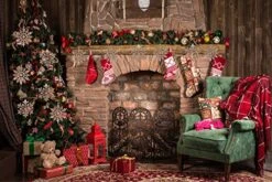 RECUTMS 40Pcs Plastic Snowflake Ornaments Christmas Glitter Snowflakes Hanging Crafts For Wedding Birthday Home Xmas Tree Window Door Accessories,4 Inches,2 Pattern (Champagne) -National Tree Company Sale Shop 515MOb9zSZL