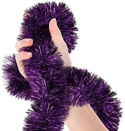 Mardi Gras Purple Tinsel Garland Metallic Streamers Celebrate A Holiday New Years Eve Happy Party Ceiling Hanging Decorations Indoor And Outdoor Disco Party Supplies 11 Mardi Gras Purple Tinsel Garland Metallic Streamers Celebrate A Holiday New Years Eve Happy Party Ceiling Hanging Decorations Indoor And Outdoor Disco Party Supplies - Image 9