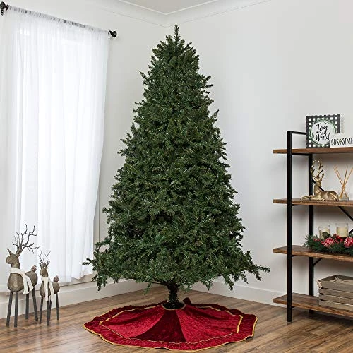 Best Choice Products 7.5ft Hinged Douglas Full Fir Artificial Christmas Tree Holiday Decoration W/ 2,254 Branch Tips, Easy Assembly, Foldable Metal Stand, Green 5 Best Choice Products 7.5ft Hinged Douglas Full Fir Artificial Christmas Tree Holiday Decoration W/ 2,254 Branch Tips, Easy Assembly, Foldable Metal Stand, Green - Image 3