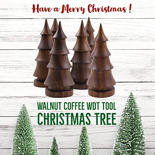 Handmade WDT Tool Christmas Tree With Walnut Stand | 9 Needles 0.35mm 4 Handmade WDT Tool Christmas Tree With Walnut Stand | 9 Needles 0.35mm - Image 2
