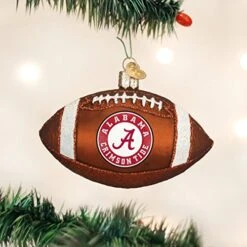 Old World Christmas University Of Alabama Glass Blown Ornaments For Christmas Tree Football -National Tree Company Sale Shop 516j1UXQTmL