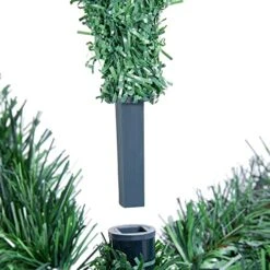 Yaheetech 6Ft Artificial Green Lifelike Christmas Pine Tree Artificial Christmas Tree Holiday Decoration With 1011 Branch Tips And Foldable Stand, Easy Assembly, Green -National Tree Company Sale Shop 517etYm8HdL