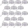 Ehome Fairy String Lights, 18 Pack Fairy Lights Battery Operated, 7.2ft 20LED Christmas Lights Silver Coated Copper Wire Lights Firefly Lights Moon Lights For Party Christmas Decorations (White) -National Tree Company Sale Shop 518VdJpgs8L