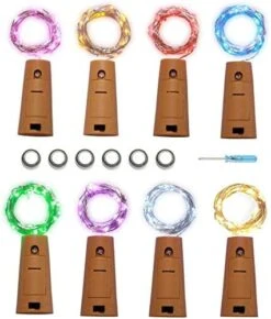 Wine Bottle Lights With Cork 16 Pack 20LED, Battery Operated The Fairy Mini Copper Wire Cork Lights Is 4.92 Feet Used For Mason Jars, DIY Party Christmas Lights,Decor,Wedding(Warm White, 16 Pack) -National Tree Company Sale Shop 518rd0bX6DL. AC
