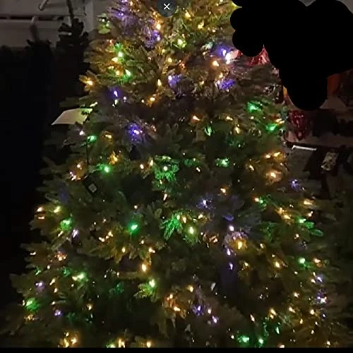 Hb 6' Ft Sparking Gorgeous Folding Artificial Tinsel Christmas Tree Silver Color 450 Tips 6 Hb 6' Ft Sparking Gorgeous Folding Artificial Tinsel Christmas Tree Silver Color 450 Tips - Image 4