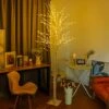 LAMPHOME Lighted Birch Tree, 7 Feet 304 LED Christmas Decorations Lighted Tree For Home, Party, Festival And Outdoor Use, UL Listed, Warm White -National Tree Company Sale Shop 519M72kVP9L
