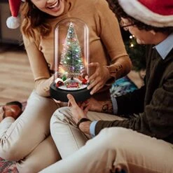Rotating For Xmas Christmas Tree Gifts For Her Birthday Gifts For Xmas Mom Gift For Christmas,Xmas Tree Light Up Christmas Tree In A Glass Dome,Women Gifts For Christmas,Xmas Present -National Tree Company Sale Shop 519xpdi75PL