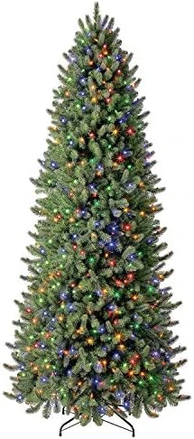 Evergreen Classics 6.5 Ft Pre-Lit Vermont Spruce Quick Set Artificial Christmas Tree, Remote-Controlled Color-Changing LED Lights 8 Evergreen Classics 6.5 Ft Pre-Lit Vermont Spruce Quick Set Artificial Christmas Tree, Remote-Controlled Color-Changing LED Lights - Image 6