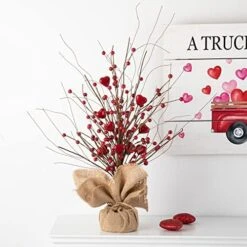 Glitzhome Halloween Artificial Candy Corn Berries Table Tree 21”H Lighted Maple Leaves Table Tree For Halloween Holiday Decoration Artificial Table Tree -National Tree Company Sale Shop 51ADCJsU8L. AC