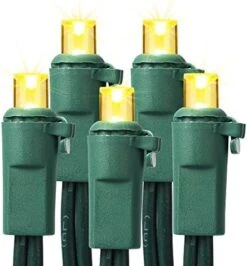 Brizled Purple Halloween Lights, 33ft 100 LED Purple Light 5mm Wide Angle Halloween String Light, 120V UL Certified Connectable Purple Light String For Party Indoor Outdoor Halloween Decor, Black Wire -National Tree Company Sale Shop 51AhtGZeYEL. AC