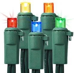 Brizled Purple Halloween Lights, 33ft 100 LED Purple Light 5mm Wide Angle Halloween String Light, 120V UL Certified Connectable Purple Light String For Party Indoor Outdoor Halloween Decor, Black Wire -National Tree Company Sale Shop 51AkrqndrL. AC