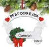Personalized Dog Lover Gifts Ornament 2023 - Family Decor For Christmas Tree, Room, First Christmas, For Fur Parents, Dads And Moms -National Tree Company Sale Shop 51B0BRwM0xL