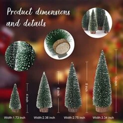 Desktop Miniature Pine Tree Tabletop Christmas Tree Small Pine Tree Decor Christmas Tree Toppers -National Tree Company Sale Shop 51BjEXDWYuL
