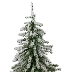 Northlight 18" Potted Flocked Downswept Mini Village Pine Medium Artificial Christmas Tree - Unlit -National Tree Company Sale Shop 51C8R1Nqk3L