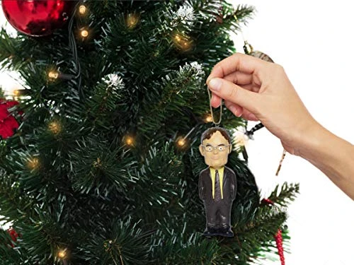Madanar Dwight Schrute Christmas Tree Ornament Hanging Holiday Decor - The Office TV Show Merchandise 3 Madanar Dwight Schrute Christmas Tree Ornament Hanging Holiday Decor - The Office TV Show Merchandise