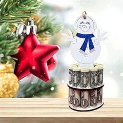YWLETO Decor Christmas Unique Money Holder, 2022 New Unique Money Cake Christmas, Money Cake Christmas Ornaments, Unique Ideas Handmade Wooden Christmas Tree, For Family (Color : Moose) -National Tree Company Sale Shop 51DEY7LXZ7L. AC
