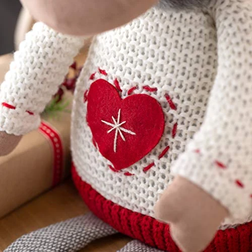 WeRChristmas Sitting Christmas Reindeer Figurine With Soft Legs, Multi-Colour, 48cm 5 WeRChristmas Sitting Christmas Reindeer Figurine With Soft Legs, Multi-Colour, 48cm - Image 3