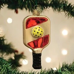 Old World Christmas Pickleball Paddle Blown Glass 2020 Unique Christmas Ornaments For Christmas Tree Decorations -National Tree Company Sale Shop 51DObzOhboL