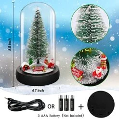 Rotating For Xmas Christmas Tree Gifts For Her Birthday Gifts For Xmas Mom Gift For Christmas,Xmas Tree Light Up Christmas Tree In A Glass Dome,Women Gifts For Christmas,Xmas Present -National Tree Company Sale Shop 51DYzgpWSDL