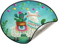 Visesunny Manchester Bee Mosaic Christmas Tree Mat Waterproof Tree Stand Mat Christmas Tree Floor Protector Absorbent Tree Stand Tray Mat For Floor Protection Christmas Holiday Home Supply -National Tree Company Sale Shop 51DrzcjabsL. AC