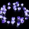 EhomeTronics Decorative String Lights, Natural Amethyst Lights 30 LEDs 10ft Fairy Crystal Lights Battery Powered Remote Control Waterproof Raw Stones For Indoor Bedroom Christmas DIY White-Purple -National Tree Company Sale Shop 51EHzeZHHxL