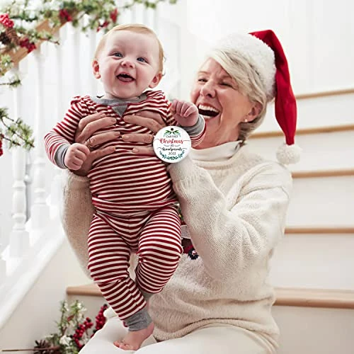 Christmas Tree Decorations Ornaments, Grandma, Nana Gifts For New Grandma, Gifts For First Time Grandma, Grandparent, Pregnancy Announcements Ornaments, Grandparents Ceramic Ornaments 9 Christmas Tree Decorations Ornaments, Grandma, Nana Gifts For New Grandma, Gifts For First Time Grandma, Grandparent, Pregnancy Announcements Ornaments, Grandparents Ceramic Ornaments - Image 7