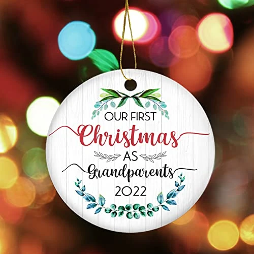 Christmas Tree Decorations Ornaments, Grandma, Nana Gifts For New Grandma, Gifts For First Time Grandma, Grandparent, Pregnancy Announcements Ornaments, Grandparents Ceramic Ornaments 6 Christmas Tree Decorations Ornaments, Grandma, Nana Gifts For New Grandma, Gifts For First Time Grandma, Grandparent, Pregnancy Announcements Ornaments, Grandparents Ceramic Ornaments - Image 4