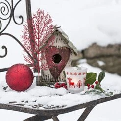 DOITOOL Leaf Garland 12PCS Christmas Glitter Leaves Artificial Boston Fern Bush Tropical Leaf Christmas Ornament Leaves Holiday DIY Garland Wreath Flower Arrangement Floral Garland -National Tree Company Sale Shop 51Ffr0NS7WL