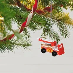 Hallmark Keepsake Christmas Ornament 2021, Fisher-Price Vintage Fire Engine -National Tree Company Sale Shop 51Gr60qGvgS