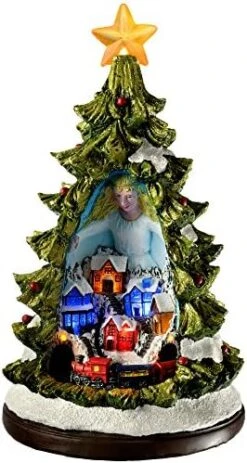 WeRChristmas Pre-Lit Led Christmas Tree Scene With Rotating Train Decoration, 32 Cm - Multi-Colour -National Tree Company Sale Shop 51GtVQPsE3L. AC