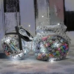 Ehome Fairy String Lights, 18 Pack Fairy Lights Battery Operated, 7.2ft 20LED Christmas Lights Silver Coated Copper Wire Lights Firefly Lights Moon Lights For Party Christmas Decorations (White) -National Tree Company Sale Shop 51HG8kcscaL