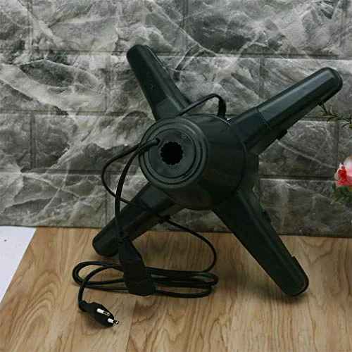 CHBC Home Electric Plastic Rotating Christmas Tree Stand For 4-7 Feet Christmas Trees With US Plug Adapters, Black(40cm) 4 CHBC Home Electric Plastic Rotating Christmas Tree Stand For 4-7 Feet Christmas Trees With US Plug Adapters, Black(40cm) - Image 2